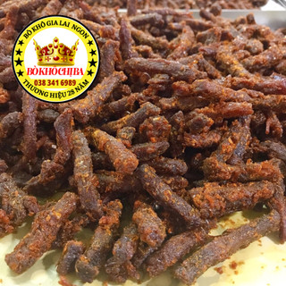 Bò Khô Cục Khô bò que 500g Đặc Sản Tây Nguyên Chị Ba Gia Lai
