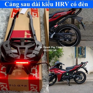 Baga sau/ cảng sau dài rct đế nhựa có đèn: exciter135/150, sirius, wave, winner, vario, future led, sonic, satria