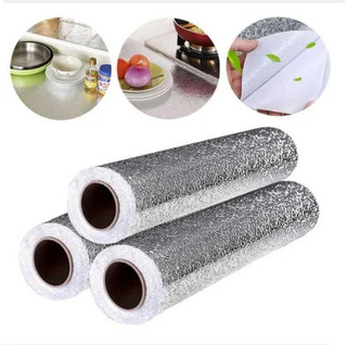 Cuộn Giấy Bạc Cách Nhiệt Chống Nóng, Không Thấm Nước Cao Cấp Dán Nhà Bếp
