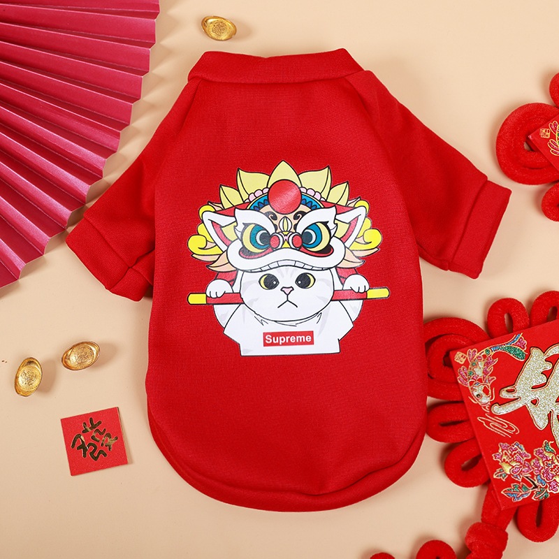 ÁO THUN NỈ HÌNH MÈO CỰC CHẤT CHO CHÓ MÈO