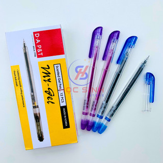 Hộp 12 cây bút mygel 0.5mm đông a hàn quốc - vpp happy kids