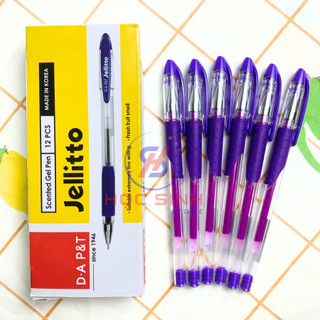 Hộp 12 cây viết nước đông a hàn quốc jellitto - vpp happy kids