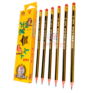 Hộp 12 cây bút chì gỗ 2b gstar 018 - vpp happy kids