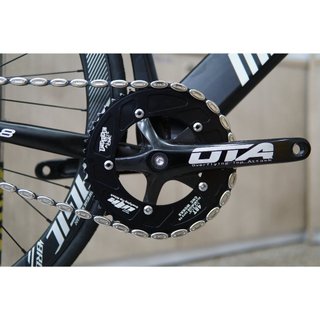 Đùi đĩa nhôm xe đạp fixed gear ota 48t cốt vuông giò dĩa xe đạp