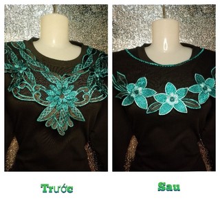 [BC] Bộ Cổ áo ren thêu cao cấp 2 thân (NHIỀU MẪU)