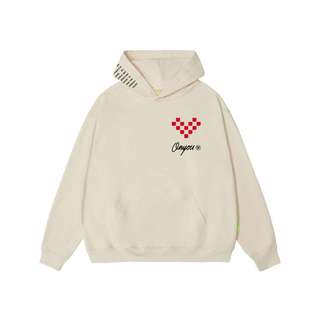 Áo hoodie nỉ lót lông OnYou Local Brand Unisex Big Heart HD007