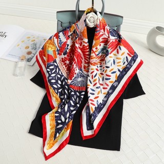 [HOT] Khăn Quàng SIZE 90x90 , khăn Bandana lụa tô châu quấn làm áo ngực [Nhiều màu - Ảnh Thật]
