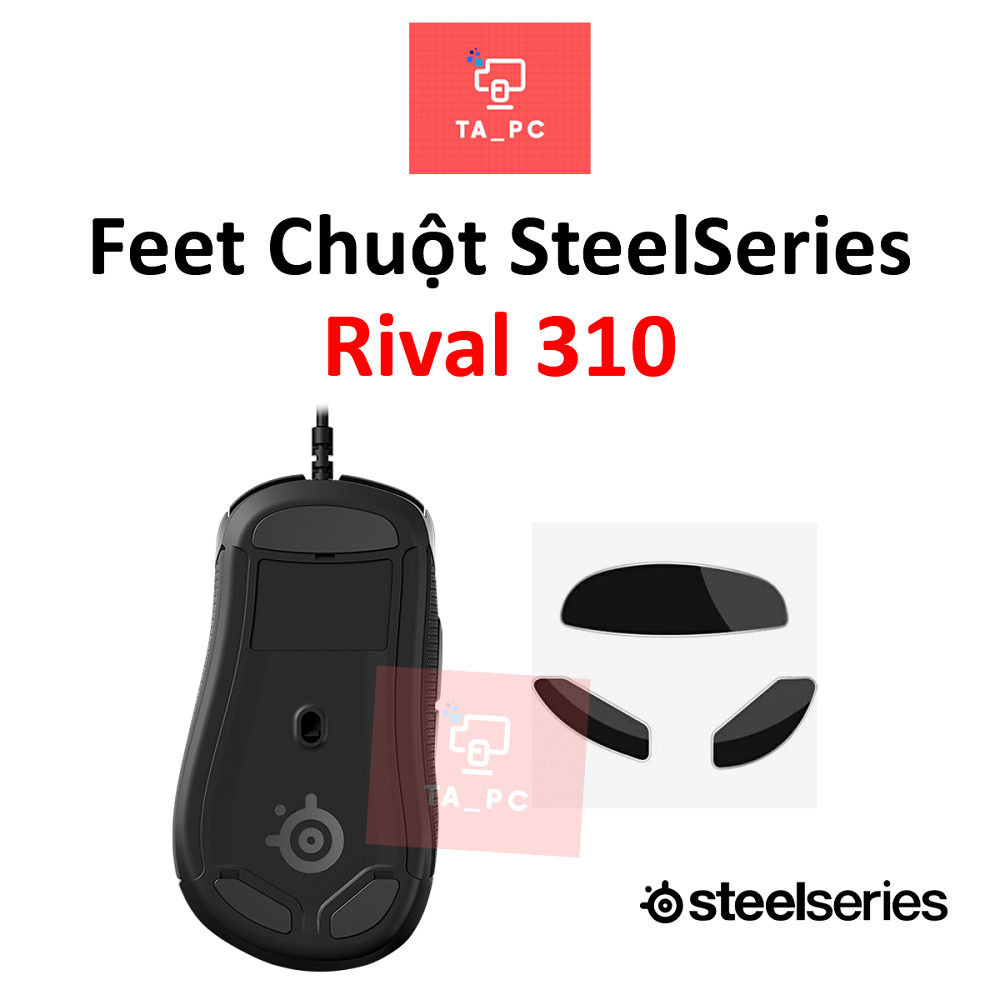 [SIÊU RẺ] Tấm Dán Feet Chuột SteelSeries Rival 310