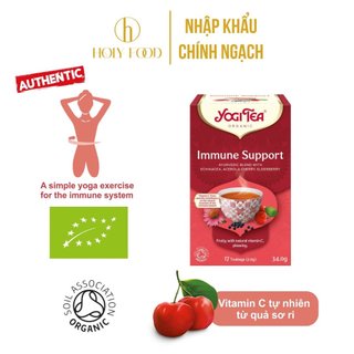  Trà Hữu Cơ Tăng Cường Đề Kháng, Trà Yogi Immune Support - Nhâp khẩu UK