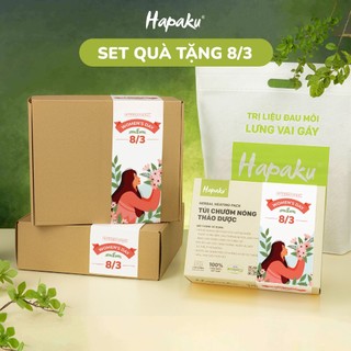 Set Quà Tặng 8/3 Độc Đáo, Ý Nghĩa Từ Thảo Dược Thiên Nhiên Hapaku