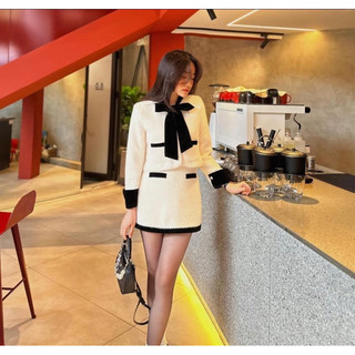 SET BỐ DẠ CỔ SEN VIỀN  + CHÂN VÁY