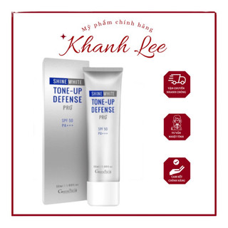Kem chống nắng cosmeheal shine white tone up defense pro+ spf 50, pa+++ dưỡng trắng