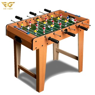 Đồ chơi bàn bi lắc bóng đá cỡ lớn 6 tay cầm chân cao 69x37x62cm – chính hãng begor