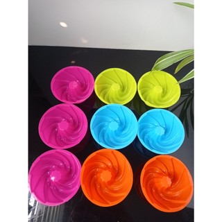 Khuôn silicone làm rau câu, socola, kẹo dẻo hình XOẮN ỐC