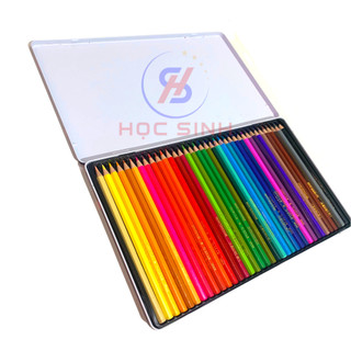 Hộp 36 Cây Bút Chì Màu Gstar Hộp Thiếc Cao Cấp Loại Tốt - VPP Happy Kids