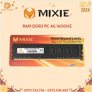 Ram mixie/eekoo ddr3/ddr4 4g/8g 1600 pc/laptop- bh 3 năm