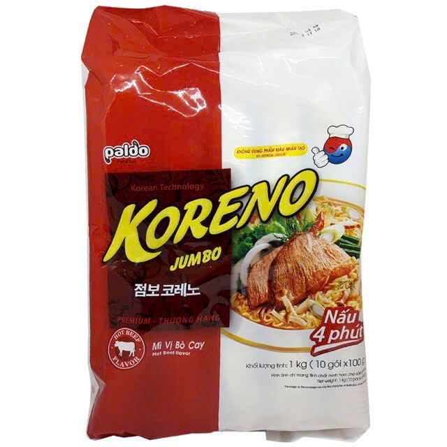 Mì Nấu Lẩu Koreno ( 100g/ 1 gói)