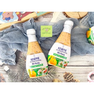 Xốt salad dressing mè rang kewpie hương vị quả yuzu và tắc chai 210ml
