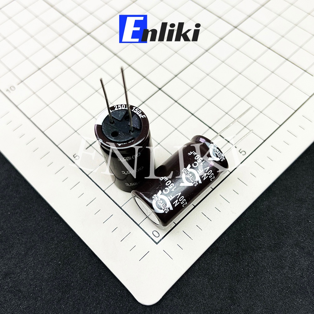Tụ Hóa 150uF 250V SAMYOUNG 18x30mm