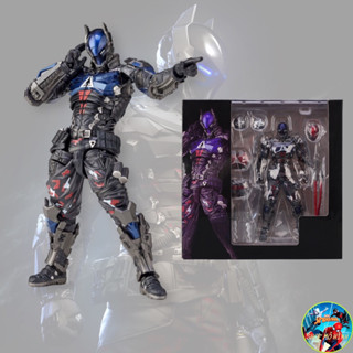 [HÀNG SẴN-HỎA TỐC] Mô Hình Nhân Vật Arkham Knight Batman Revoltech Amazing Yamaguchi Có Khớp 17cm Bootleg