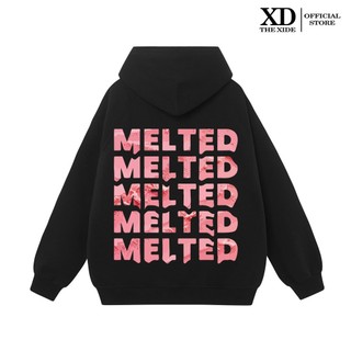 Áo Hoodie nỉ The Xide in hình MELTED  form unisex nam nữ chất nỉ bông dày dặn