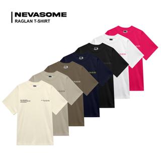 Áo Thun Raglan Oversize Local Brand NEVASOME Just Kids Cotton 280gsm Tay Lỡ Form Rộng Nam Nữ Unisex