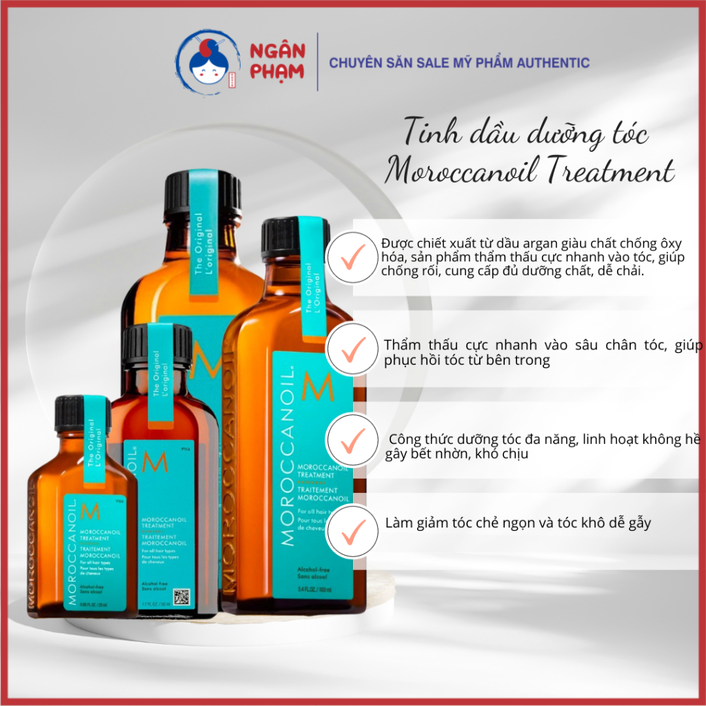 Dầu Dưỡng Tóc Moroccanol Treatment