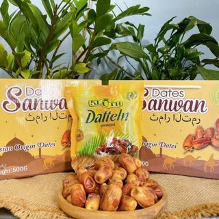 Chà là sấy dẻo, đồ ăn vặt khô, đồ ăn vặt healthy chà là Sanwan, chà là Iran túi 650g tốt cho sức khỏe - Happy Life 4U