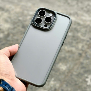 Ốp lưng iPhone 15 Plus 15 Pro 15 Pro Max Max 14 14 Plus 14 Pro 14 Pro Max, trong viền màu FILADA