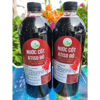 Combo 2 Siro Atiso đỏ chai 1 lít.