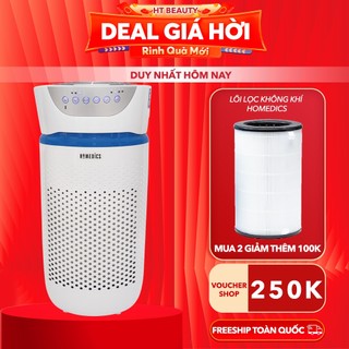 Máy lọc không khí Homedics Mỹ AP T20 HTBeauty - Mỹ Màng lọc HEPA loại bỏ 99% vi khuẩn có hại