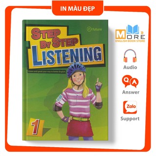 [English Books] Bộ in màu Step by step listening