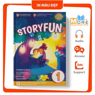 Cambridge english storyfun in màu đẹp + mp3 - giá hợp lý