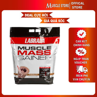 Muscle Mass Gainer - Labrada 12 Lbs (5.4kg) - Sữa tăng cân, hỗ trợ phát triển cân dành cho người gầy