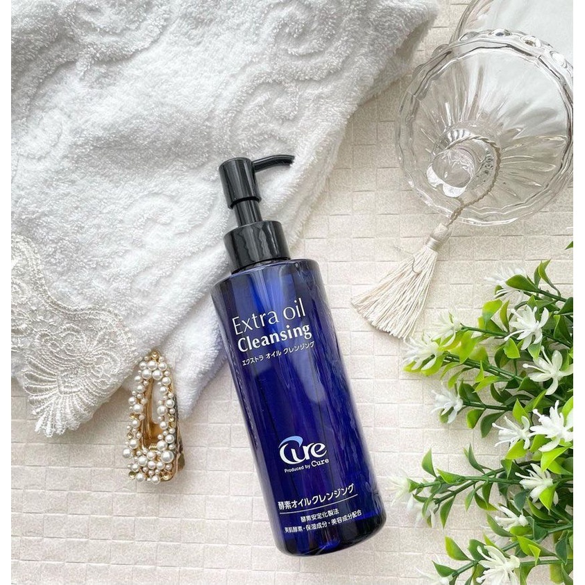 Dầu Tẩy Trang Cure Extra Oil Cleansing Nhật Bản - Chai 200ml