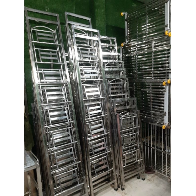 Thang xếp inox chữ A (SHIP HỎA TỐC TPHCM)