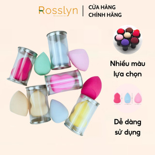 Mút trang điểm mềm mịn cho da nhiều hình dạng và màu sắc Rosslyn Cosmetic QT162