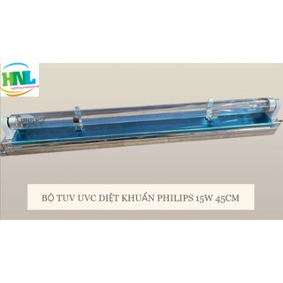 Combo bộ đèn tuv uvc philips diệt khuẩn 15w 45cm philips