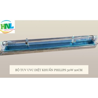 Combo bộ đèn tuv uvc philips diệt khuẩn 30w 90cm philips