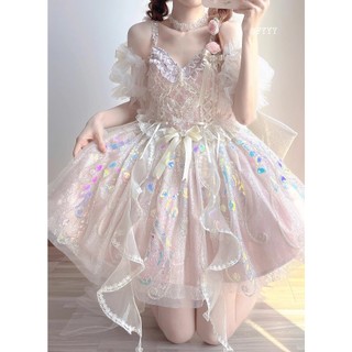 [Vui lòng nhắn tin shop trước khi đặt đơn] ĐẦM LOLITA VÙNG ĐẤT CỦA NHỮNG GIẤC MƠ 5414