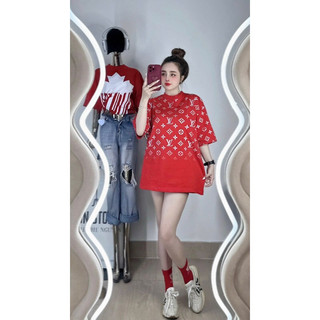 ( SẴN HCM ) ÁO THUN S/C ĐỎ NGÀY TẾT