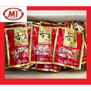 [sỉ 10 bịch] Kẹo hồng sâm sobaek 6 năm tuổi Hàn Quốc bịch 200g siêu ngon bổ