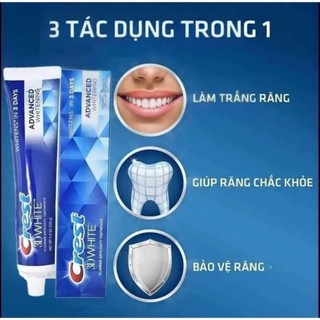Kem Đánh Răng Crest 3D White