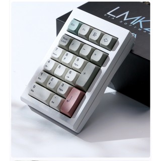 KIT Numpad Bàn Phím Cơ LMK21 (Led RGB, Nhôm CNC, Gasket Mount, 3 Mode, Hotswap, VIA)