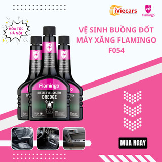 Vệ sinh buồng đốt kim phun động cơ ô tô, Phụ gia Dầu Flamingo F054  dung tích 354ml