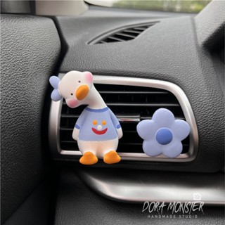 Kẹp cửa gió ô tô , Sáp thơm cửa gió ô tô Vịt nghiêng đầu -  Trang trí cửa gió điều hòa ô tô