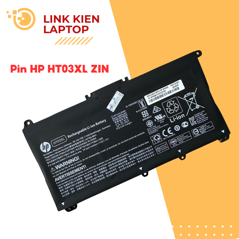 PIN HP Pavilion 14-CE ZIN 15s-du 14-CF CK 14-cm DF DH 14-MA 14Q-CS 14Q-CY 14S-CF 14S-CR 15-CS 15-CW 15-DA HT03XL