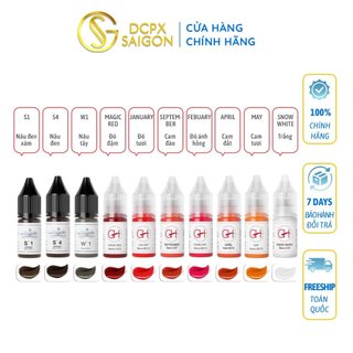 Mực Gh Chai Tròn Chuyên Kỹ Thuật HairStocke Điêu Khắc Sợi Hạt Chân Mày