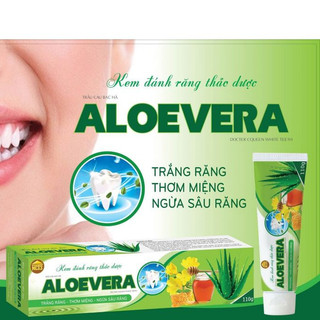 Kem đánh răng thảo dược nha đam ALOEVERA