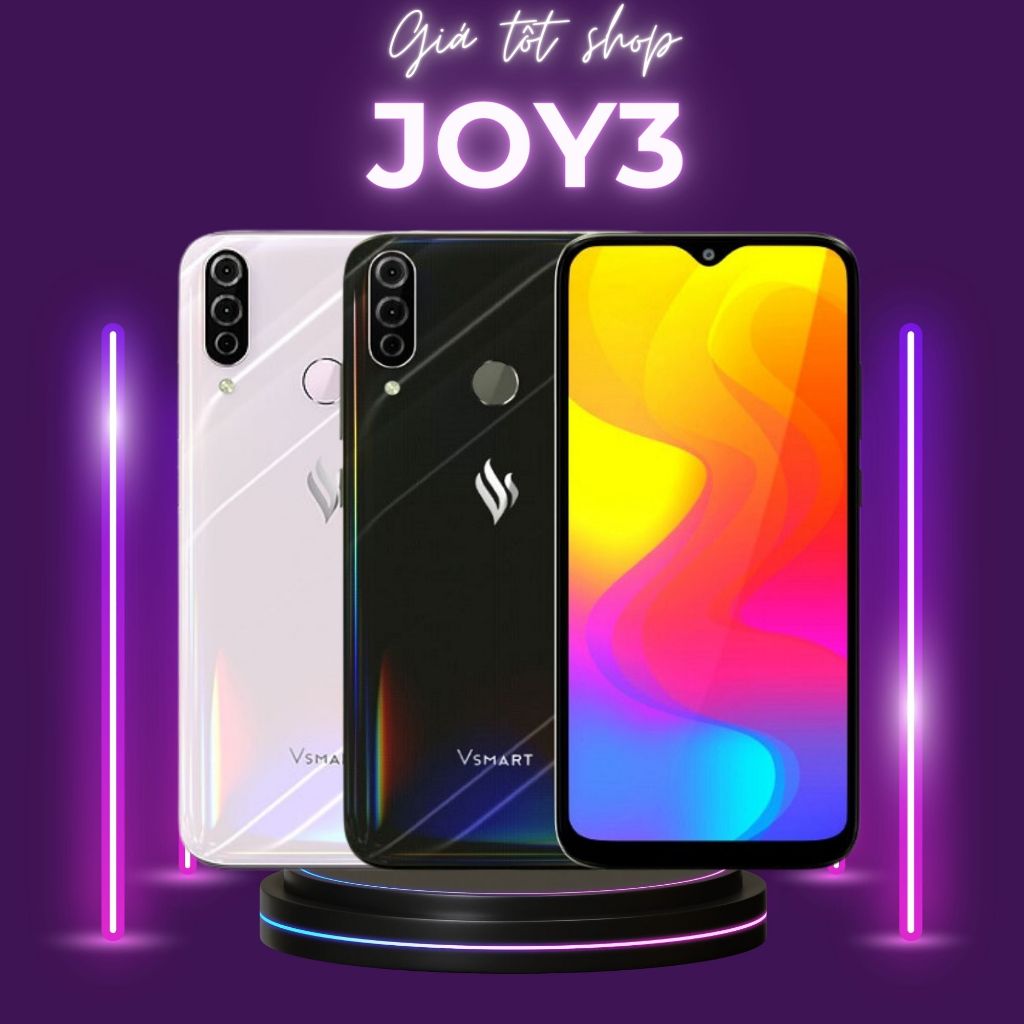 Điện thoại Vsmart Joy3 (4G/64gb) điện thoại chính hãng giá rẻ, Tặng đầy đủ phụ kiện bảo hành 6 tháng,được kiểm tra hàng